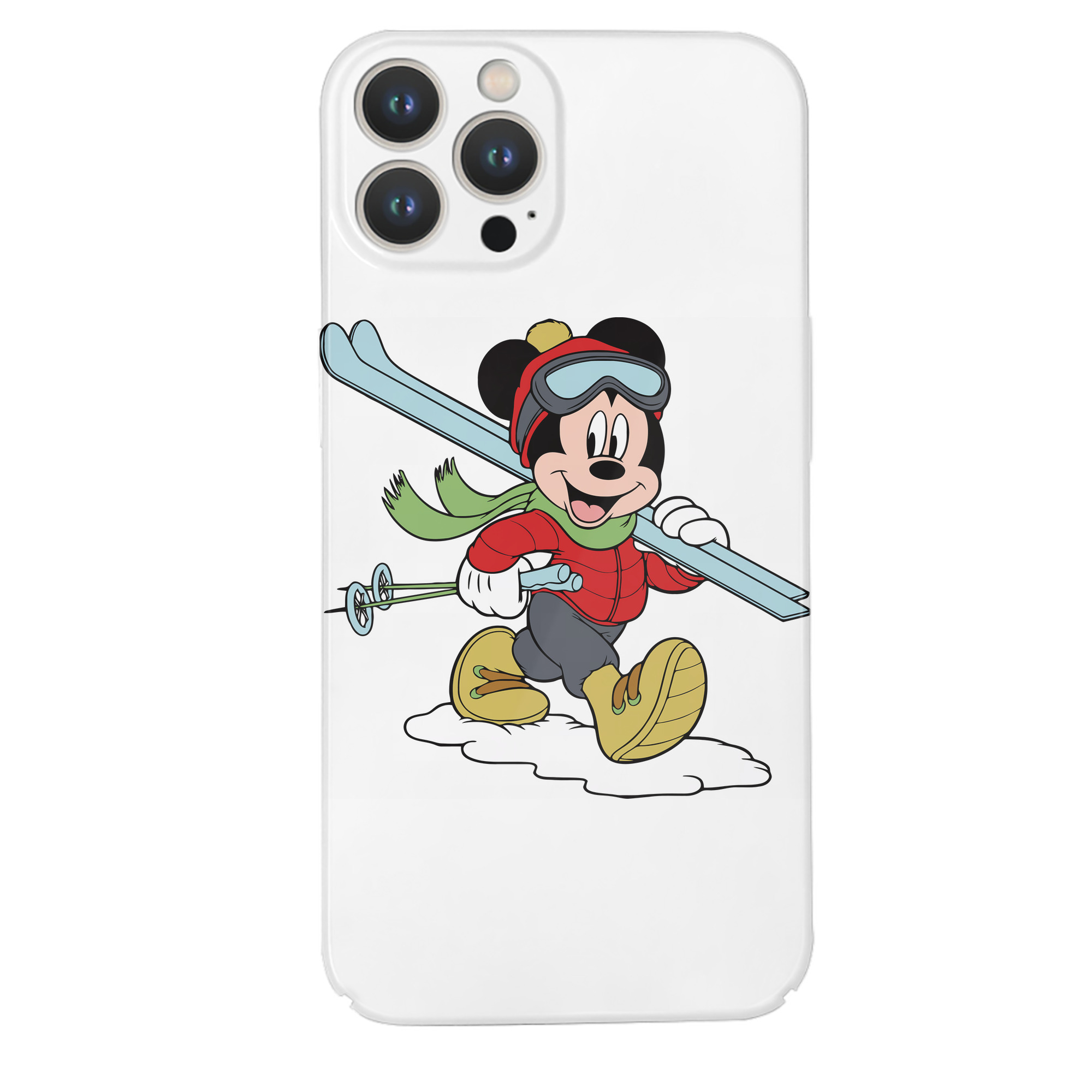 （画像用） ミッキーマウス Mickey Mouse 【iPhone 14シリーズ対応】ハードケース